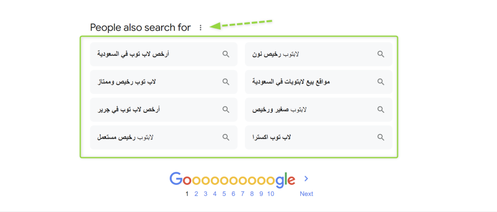 العثور على الكلمات المفتاحية طويلة الذيل باستخدام بحث جوجل قسم "تم البحث أيضًا عن" (People Also Ask)