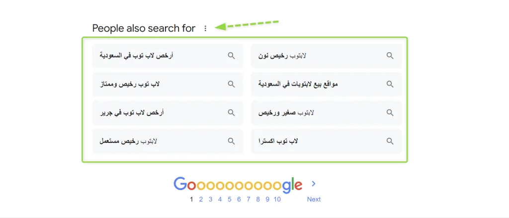 العثور على الكلمات المفتاحية طويلة الذيل باستخدام بحث جوجل قسم "تم البحث أيضًا عن" (People Also Ask)